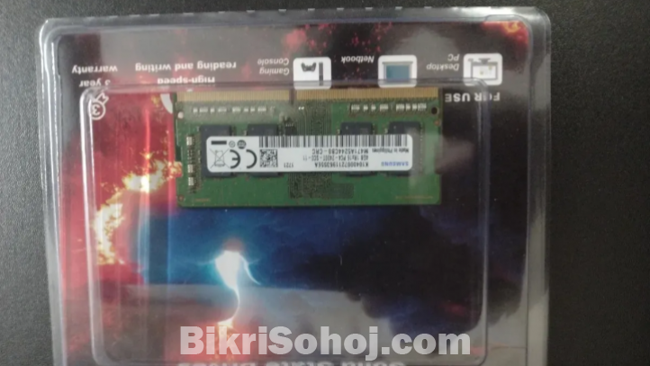 Sumsung DD4 laptop ram 4gb 1Rx16
